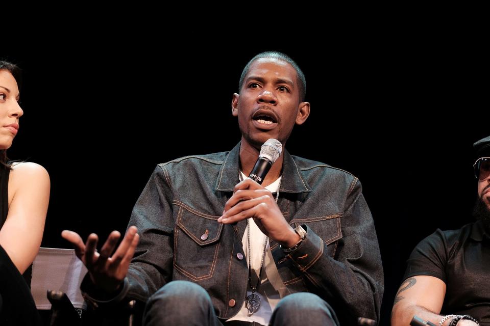 Mix engineer Gimel 'Young Guru' Keaton, a native of Wilmington,  attends 'Hacking The Note: How Music & Tech Shape Us' at Google Headquarters Venice on March 26, 2016 in Los Angeles, California.