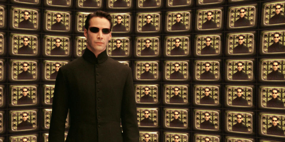 Neo meets the Architect in <em>The Matrix Reloaded</em> (Photo: Warner Brothers/courtesy Everett Collection)