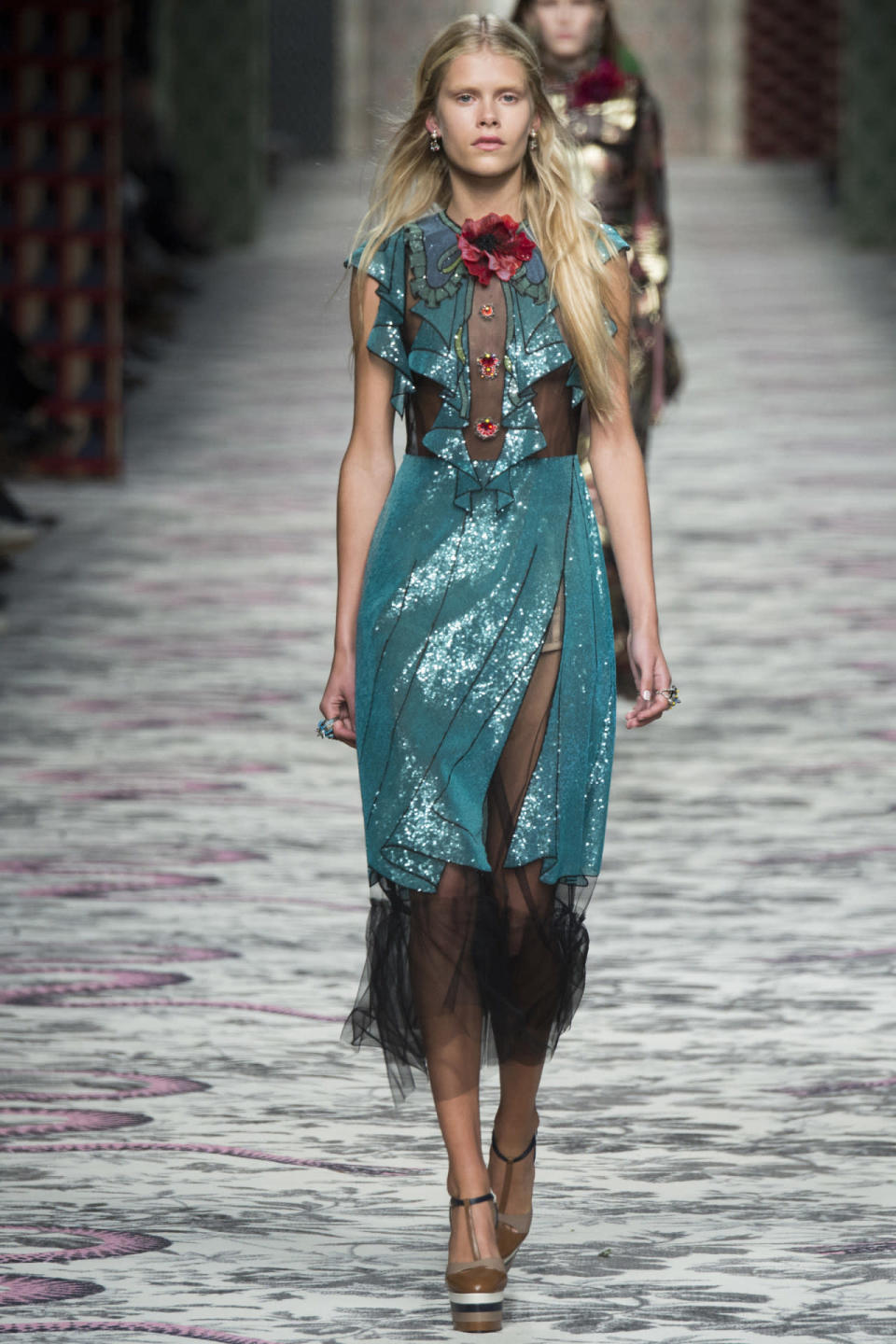 Gucci Look 9 from the Spring 2016 collection.