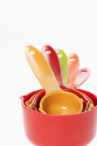 Get out the measuring cups