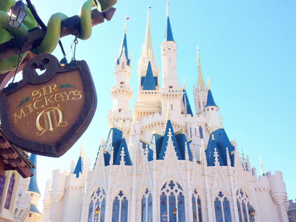 Back of Cinderella Castle  Megan duBois.JPG