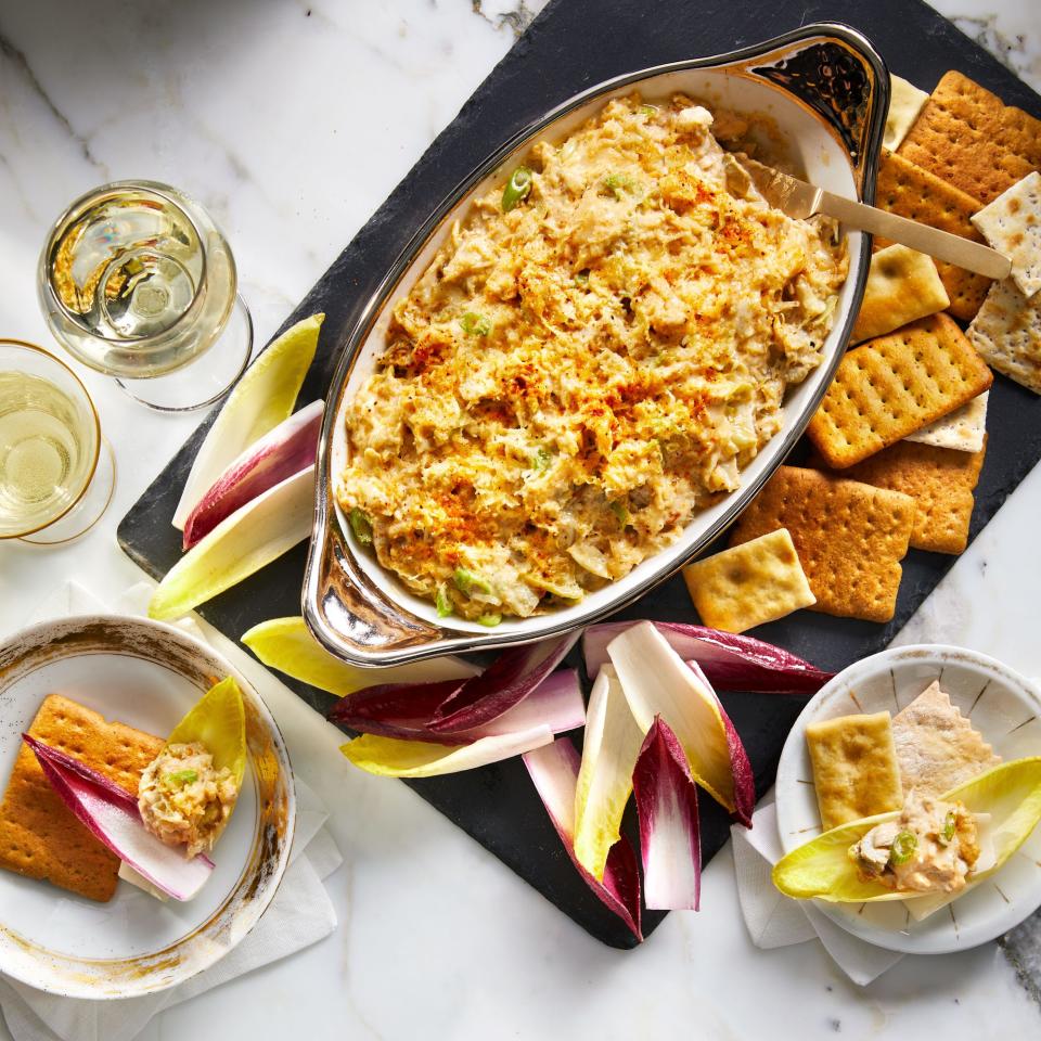 Hot Crab-and-Artichoke Dip