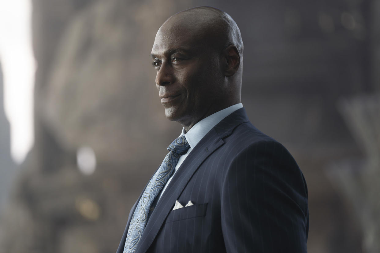 Lance Reddick as Zeus. (David Bukach / Disney)