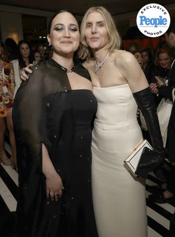 <p>Todd Williamson</p> Lily Gladstone and Gabriela Hearst at The Mark Hotel following the 2024 Met Gala