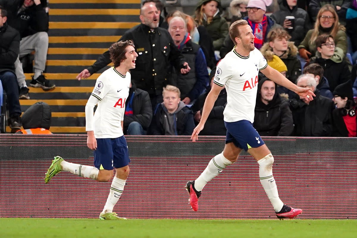 Harry Kane hit Tottenham to victory (Zac Goodwin/PA) (PA Wire)