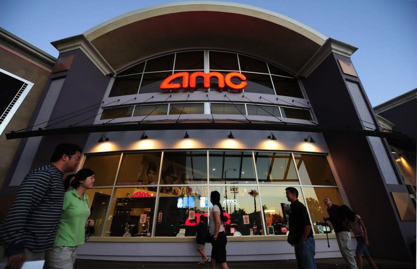 Shown is an AMC Theatres location in Monterey Park, east of downtown Los Angeles.