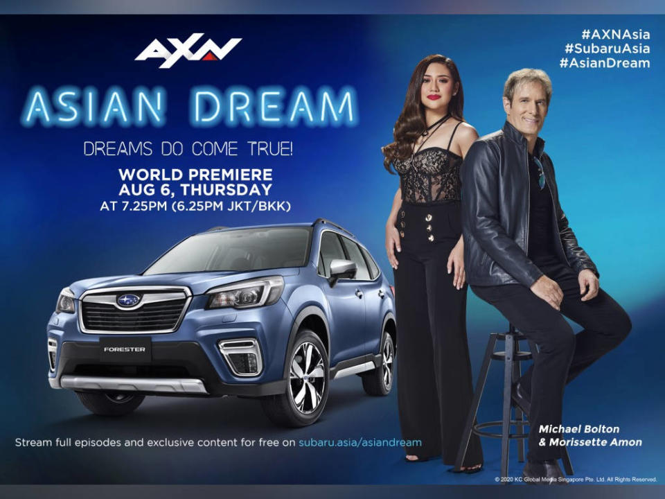 Join Michael Bolton's search for new talent in "Asian Dream".