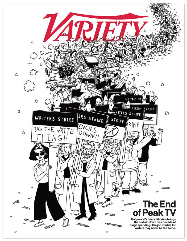 Variety Writers Strike Cover Embed