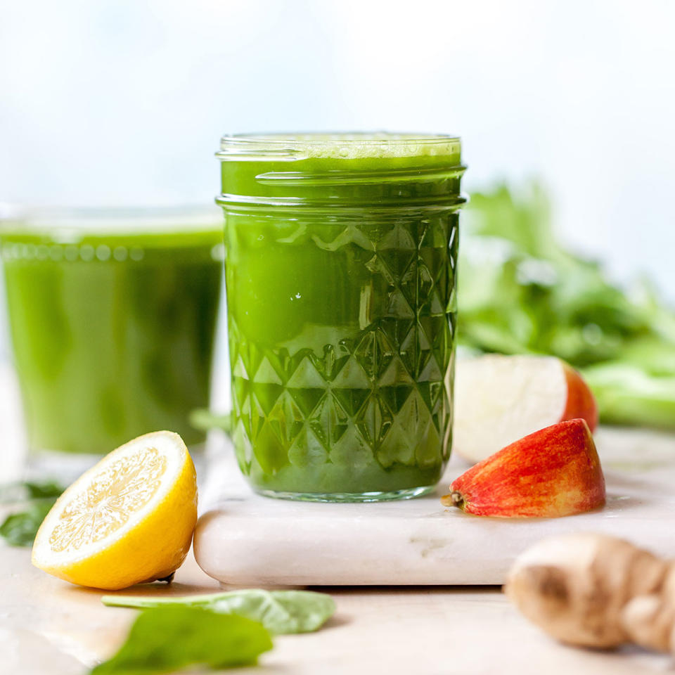 Green Spinach Superfood Shots