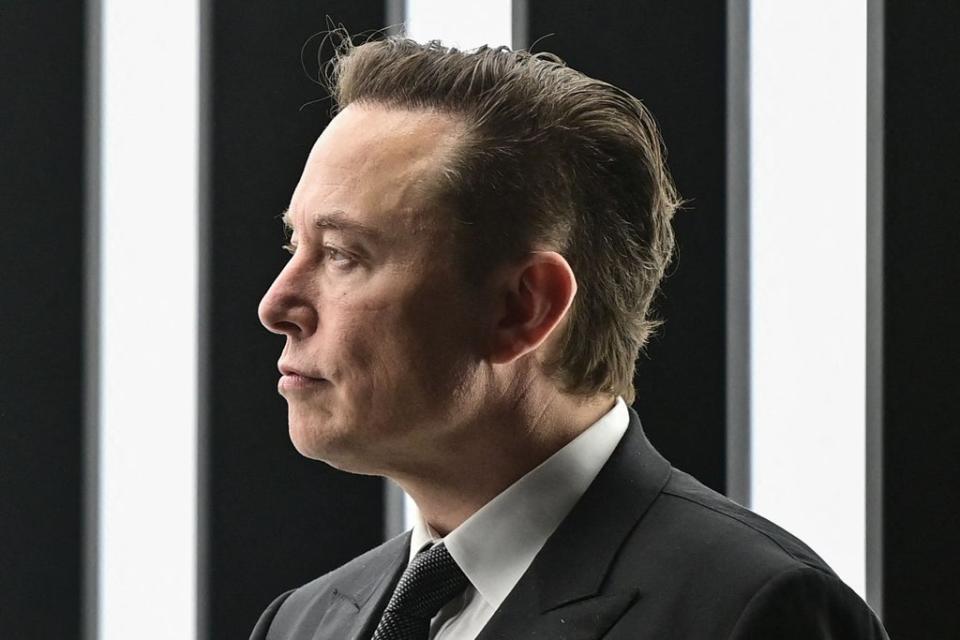 Tesla boss Elon Musk (POOL/AFP via Getty Images)