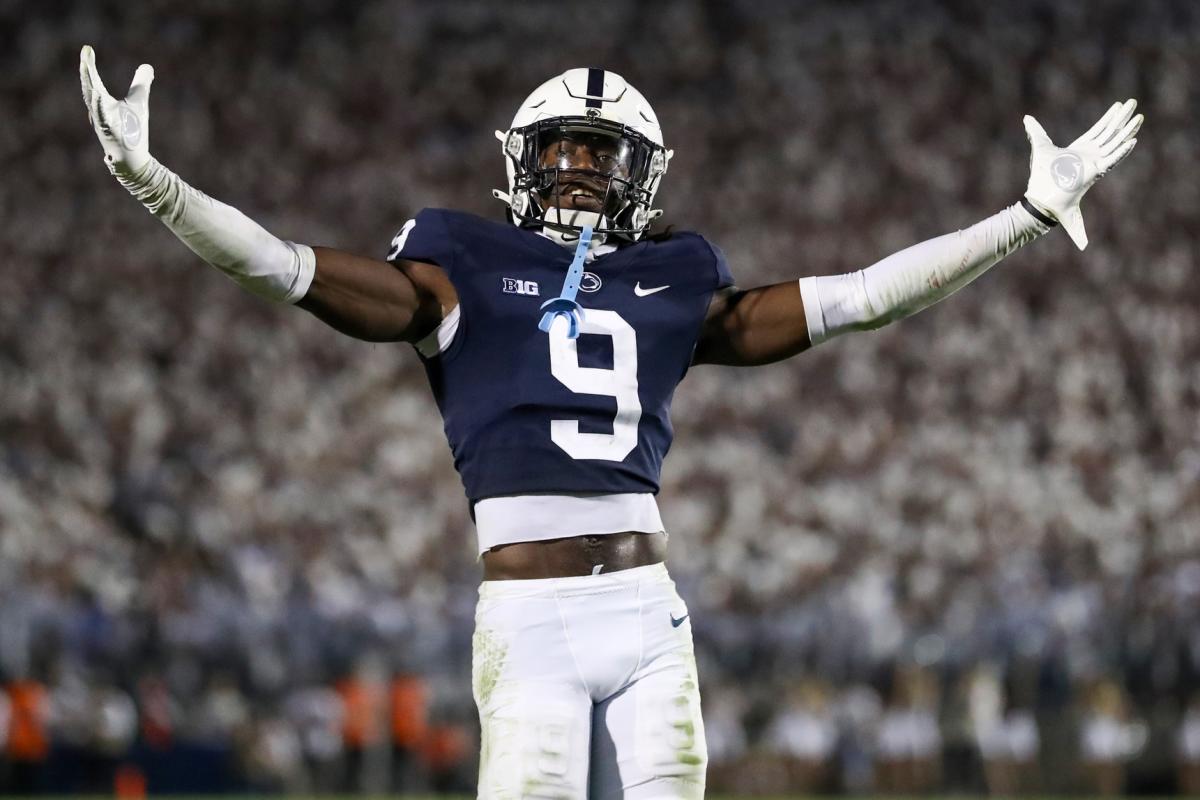 Penn State's Joey Porter Jr. is off to flying start with national  recognition – The Morning Call