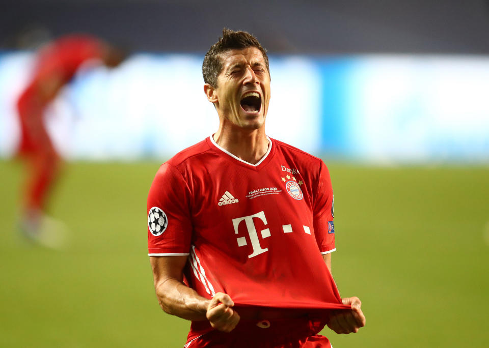 Robert Lewandowski says Bayern Munich knew it would hammer Barcelona in the Champions League. (Julian Finney/Getty Images)