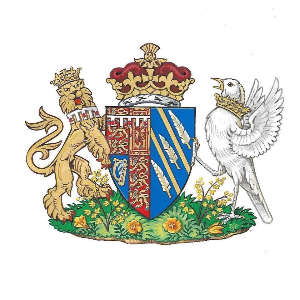 Coat of Arms: the Duchess of Sussex (Kensington Palace)