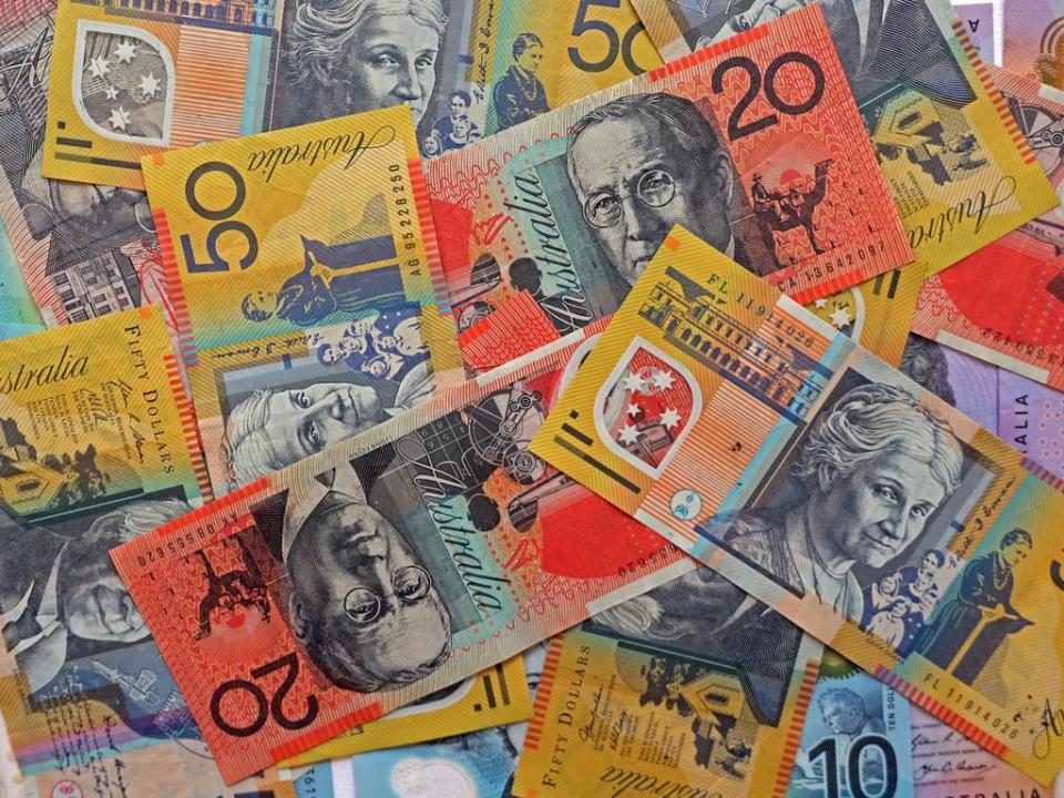 AUSTRALIA - NewsWire Photos - General view editorial generic stock photo of Australian cash money currency. Picture: NCA NewsWire / Nicholas Eagar