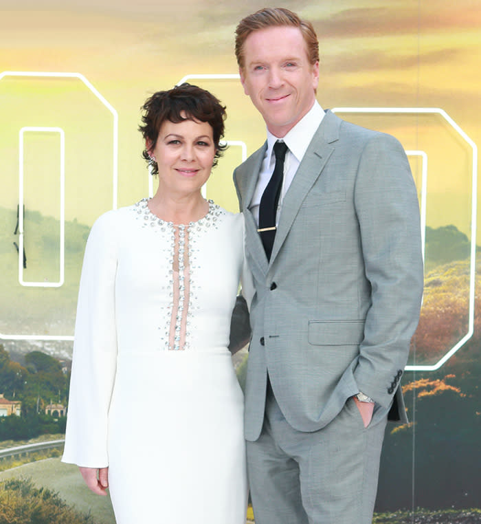 Damian Lewis y su mujer, Helen McCrory, que falleció en 2021