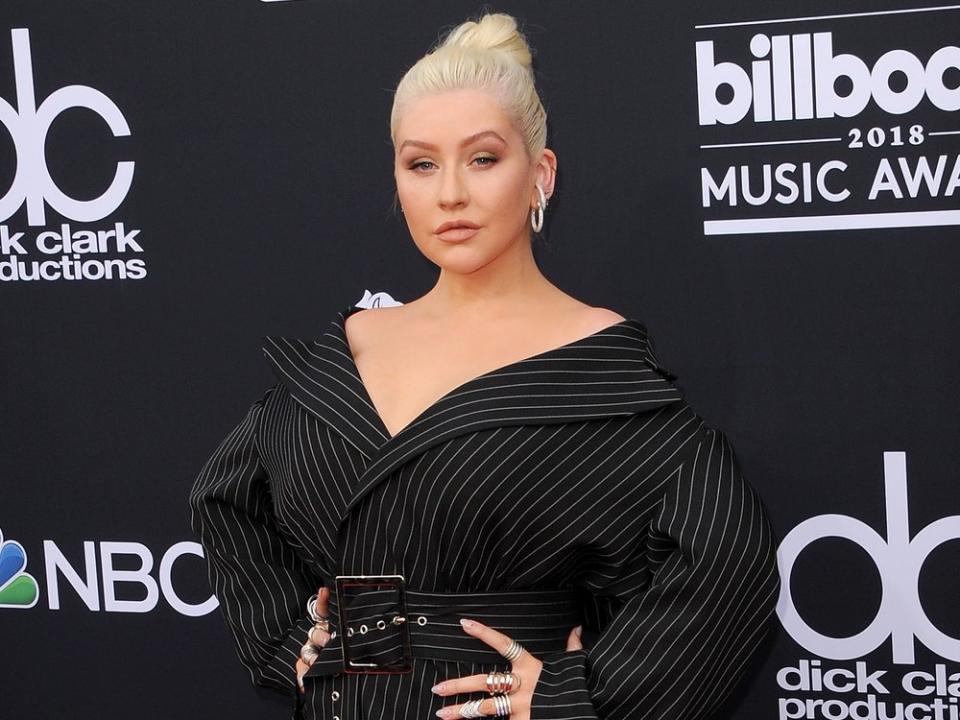 Christina Aguilera auf dem roten Teppich 2018. (Bild: Tinseltown/Shutterstock)