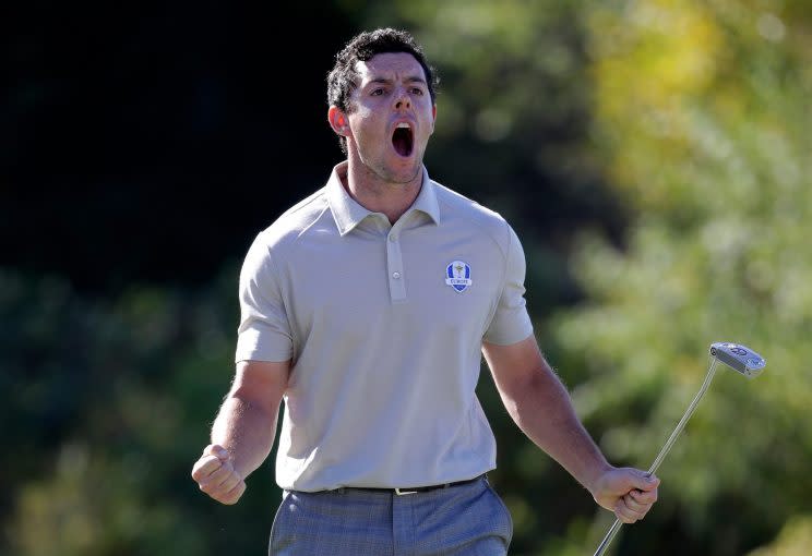 Rory McIlroy played like a man possessed. (Getty Images)