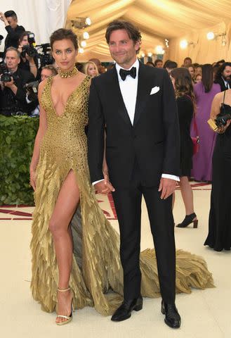 Neilson Barnard/Getty Images Irina Shayk and Bradley Cooper at the Met Gala in 2018