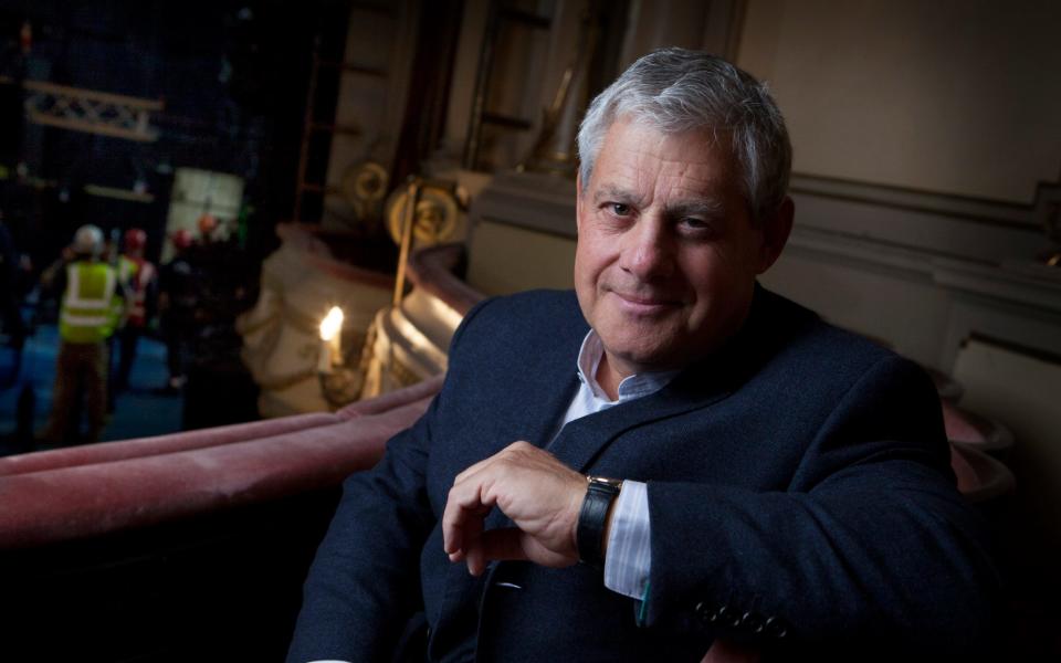 Theatre impresario Cameron Mackintosh is determined to see live audiences return soon - Rii Schroer