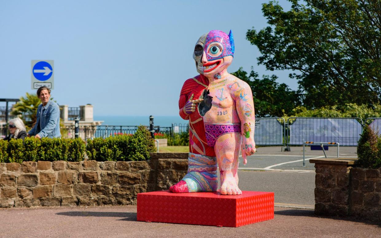 Jason Wilsher-Mills, I Am Argonaut, commissioned for Creative Folkestone Triennial 2021 and produced by Shape Arts as part of the Adam Reynolds Award - Photograph by Thierry Bal