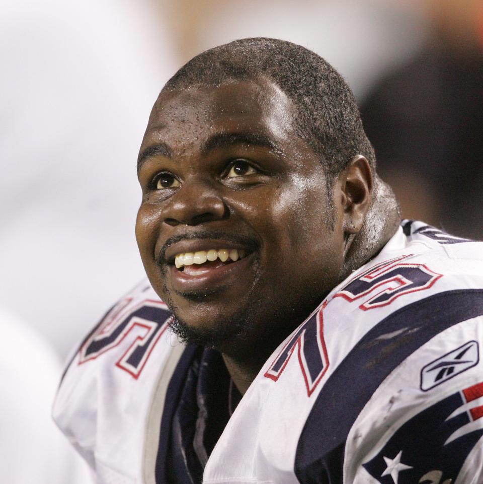 Defensive lineman Vince Wilfork helped the Patriots win two of their Super Bowls.