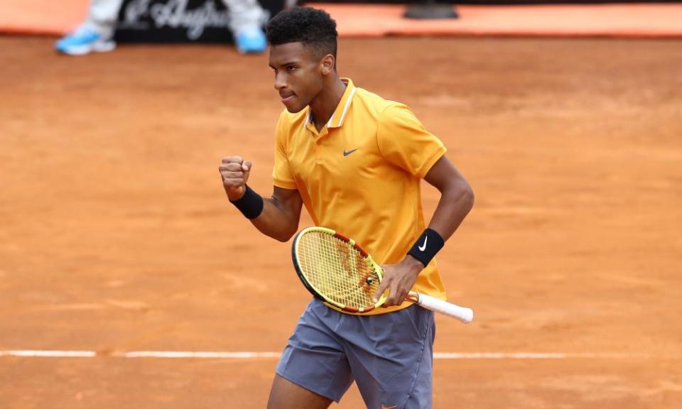 Félix Auger-Aliassime is tipped to be a future grand slam champion