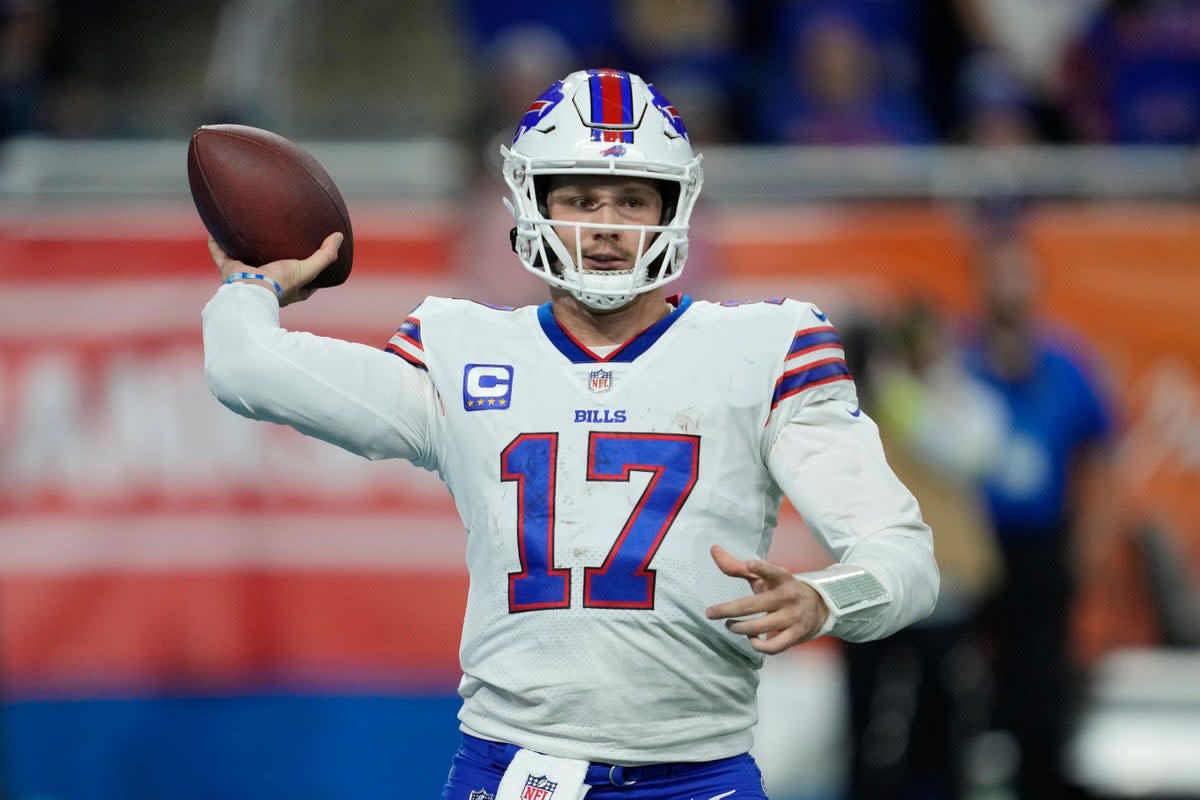 The Buffalo Bills earned their first victory in the AFC East this season as they defeated the New England Patriots 24-10 to move to the top of their division (Paul Sancya/AP) (AP)