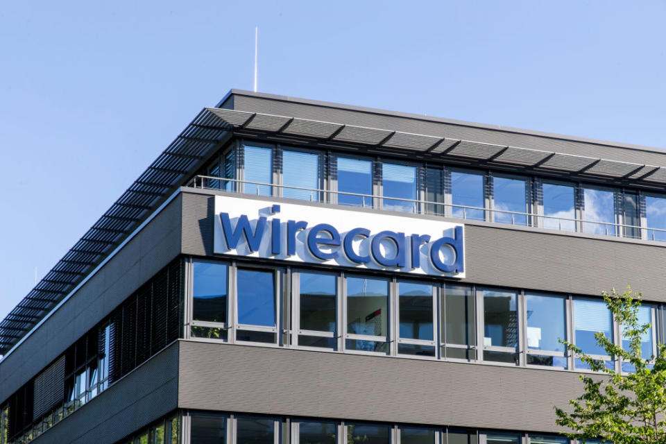 ASCHHEIM, GERMANY - JULY 05: The corporate headquarters of payments processor, Wirecard, stand on July 05, 2020 in Aschheim, Germany. Investigators recently raided the building searching Wirecard offices as well as the residence in Vienna of Wirecard CEO Markus Braun. The company recently declared bankruptcy and its executives are being investigated for fraud. (Photos by Christian Ender/Getty Images)