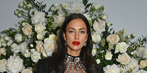 Irina Shayk takes the lingerie trend to a new extreme in