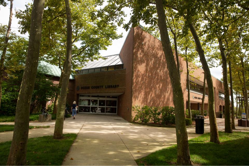 The main branch of the Ocean County Library, on Washington Street in Toms River.