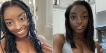 <p>The quarantine makeover strikes again! Simone Biles traded her butt-length braids (which I loved, btw) for an equally stylish blunt lob. I literally can't decide which look I like more and I will be taking some personal time to think it over. </p>