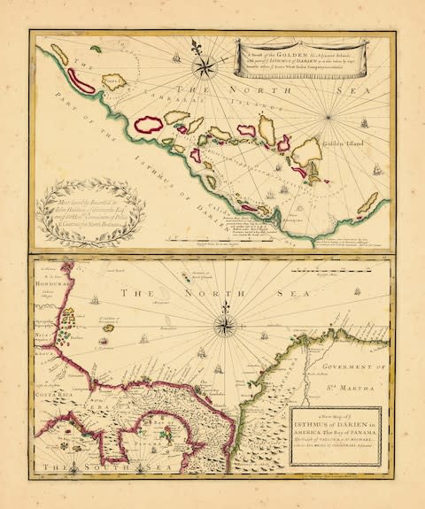 The Isthmus of Panama was logical in one sense - Credit: GETTY