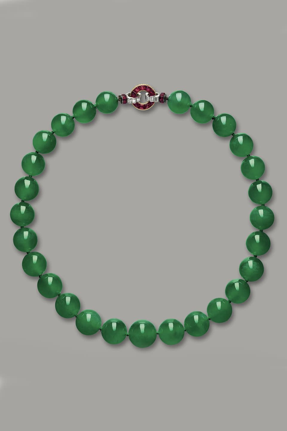 6) The Hutton-Mdivani Jade Necklace