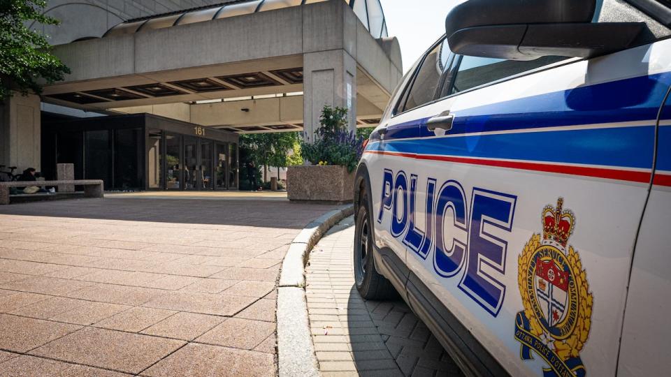 Const. Muhammad Omair Khan has pleaded guilty to assaulting a 13-year-old boy in connection with an incident in November 2022. (Brian Morris/CBC - image credit)