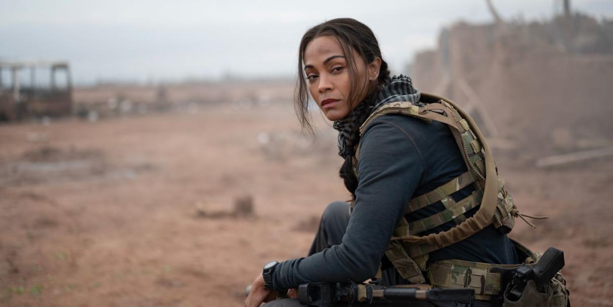 zoe saldana, special ops lioness, season 1