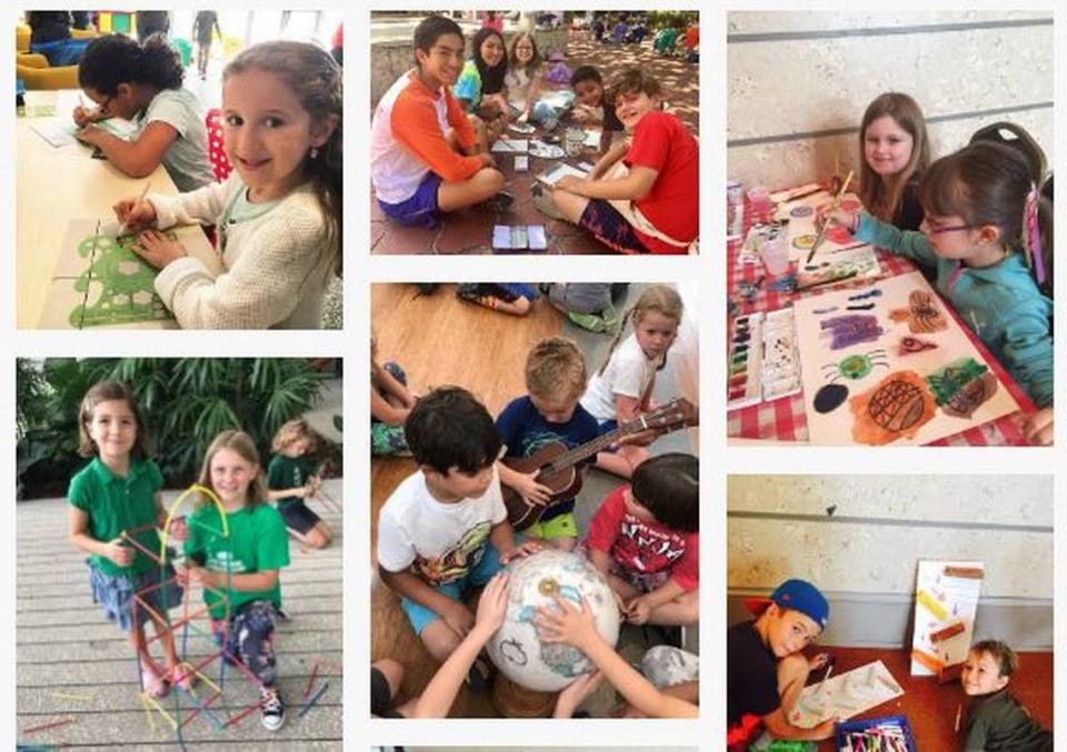 Summer Camp de Coral Gables Museum, el campamento de arte multidisciplinario de una semana para estudiantes de 5 a 14 años.