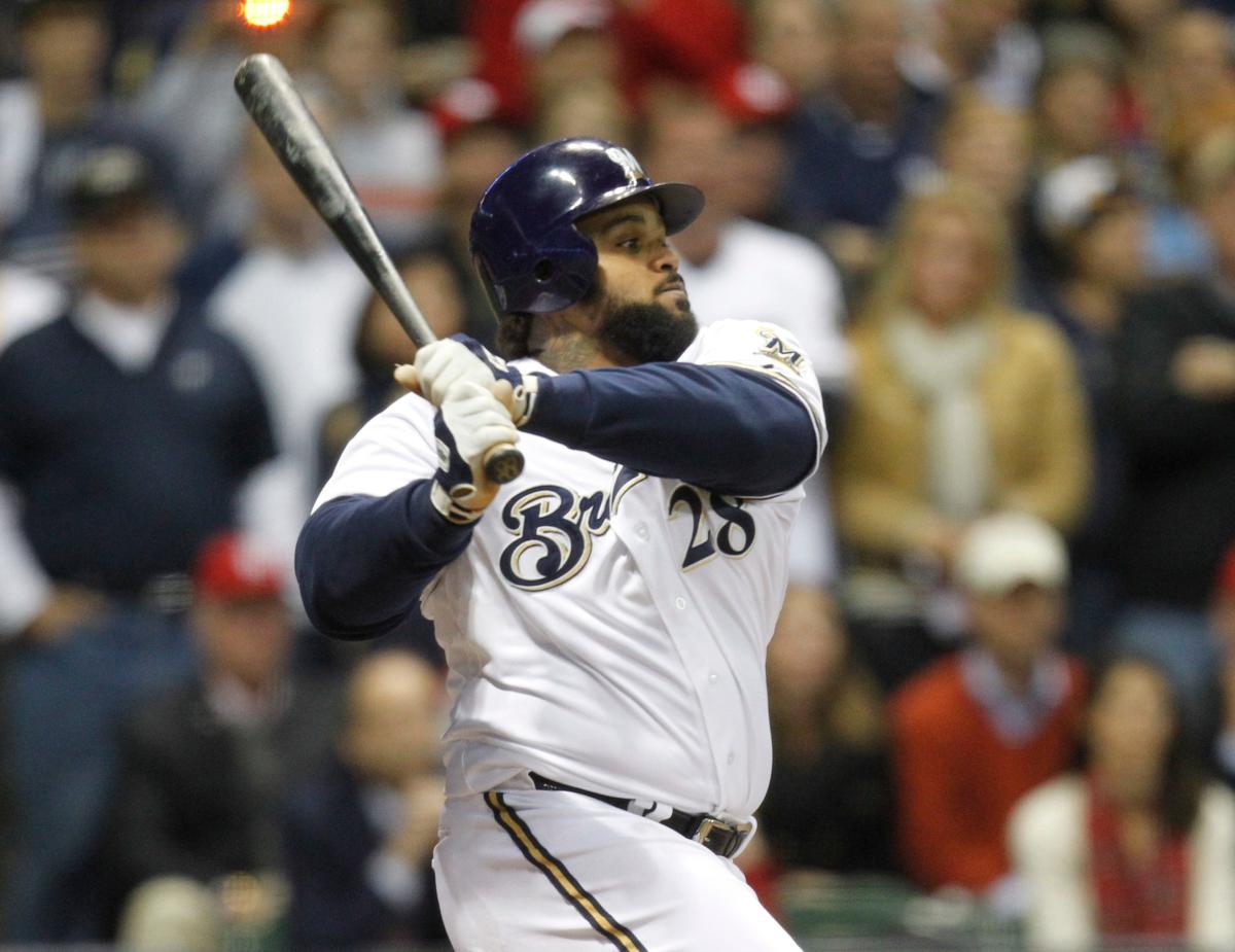 Brewers honor Braun, Fielder, Lucroy Saturday