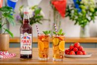 <p>One of the <a href="https://www.delish.com/uk/cocktails-drinks/a37100039/royal-pimms-recipe/" rel="nofollow noopener" target="_blank" data-ylk="slk:Queen's favourite bevs;elm:context_link;itc:0;sec:content-canvas" class="link ">Queen's favourite bevs</a> has undergone a redesign in her name, and it's everything we could have imagined and more. Featuring the classic Union Jack colours, and with the same delicious Pimm's flavours, you can get your hands on a bottle now from most major retailers, until August for £15. </p><p><a class="link " href="https://www.iceland.co.uk/p/pimms-no.1-70cl-jubilee-limited-edition-bottle/40293.html" rel="nofollow noopener" target="_blank" data-ylk="slk:BUY NOW;elm:context_link;itc:0;sec:content-canvas">BUY NOW</a></p>