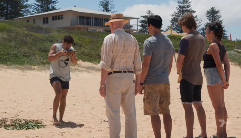 mali hudson begins smoking ceremony in honour of stevie in home and away