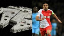 <p>Millenium Falcao – The Monaco striker and Han Solo’s spaceship </p>
