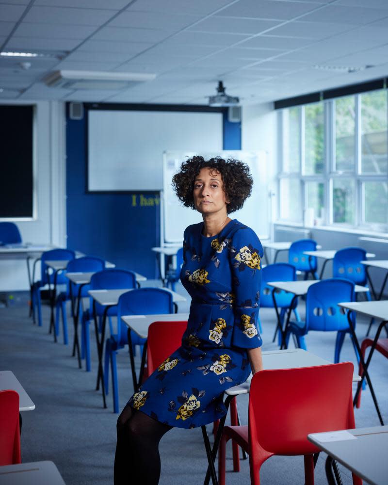 Katharine Birbalsingh, founder and headteacher of Michaela Community School in London