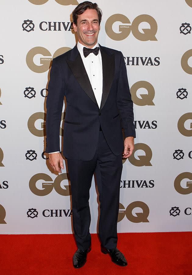 Jon Hamm at the 10th Annual GQ Men of the Year Awards at the Ivy in Sydney. Source: Brandon Voight/Splash News