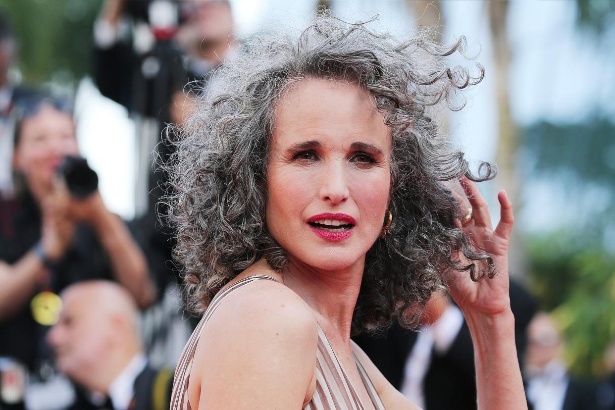 Close Up of Andie MacDowell