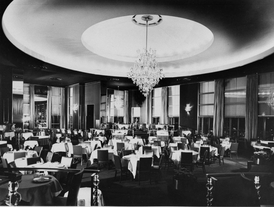 FILE - This undated file photo shows the Rainbow Room, located on the 65th floor of 30 Rockefeller Plaza in New York. Closed in 2009 amid a landlord-tenant dispute, the iconic club at Rockefeller Center will reopen in the fall of 2014. Tishman Speyer, which operates Rockefeller Center, made the reopening announcement on Tuesday, Sept. 17, 2013. (AP Photo, File)