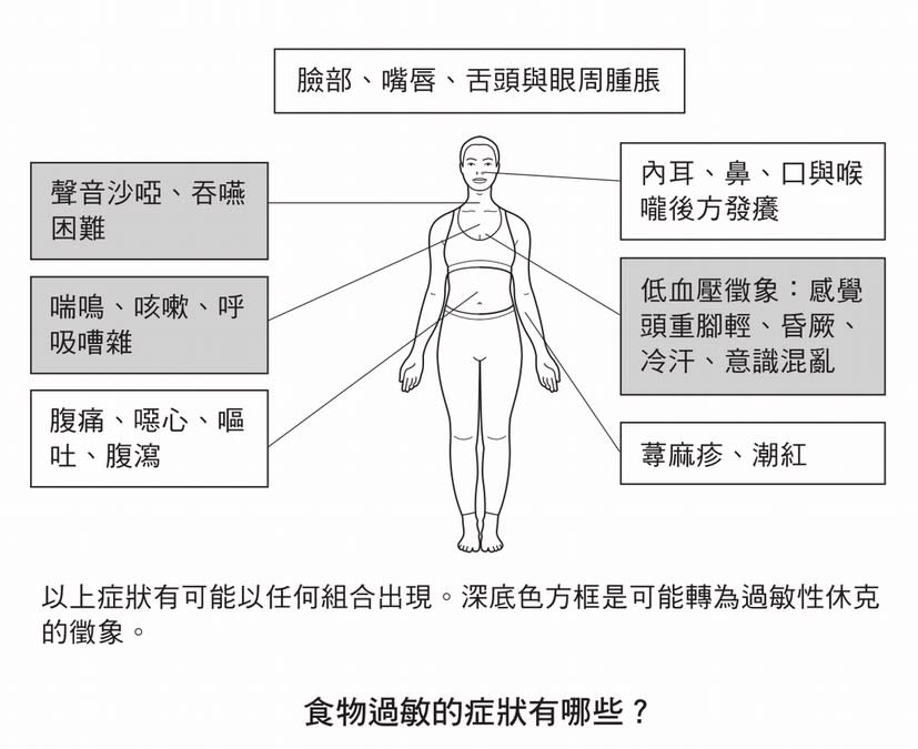 哪些食物會造成食物過敏？