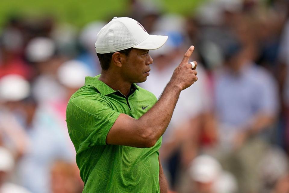 Tiger Woods has not given up hope of winning the US PGA Championship (Eric Gay/AP) (AP)