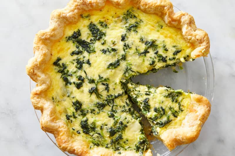 Spinach Quiche 