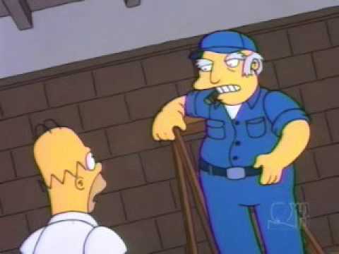 Homer Considers a DIY Approach to Foundation Repair