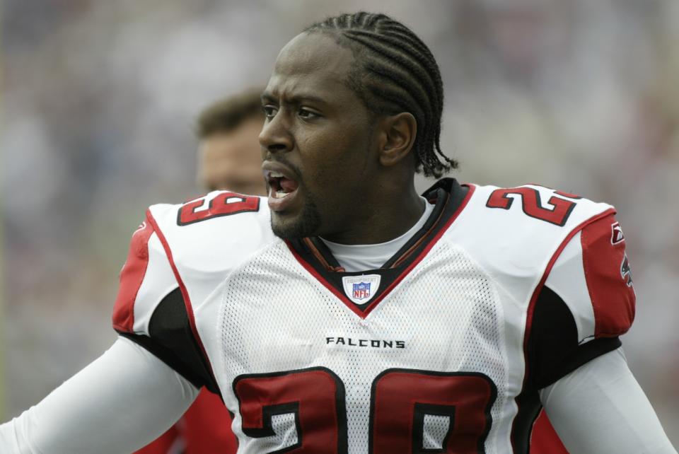 Keion Carpenter during a 2005 game. (Getty Images)