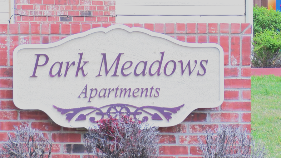 Park Meadows apartment fire damage on April 15, 2024 (KSN Photo)